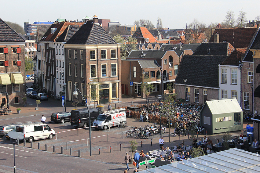 Foto: Rodetorenplein: huidige situatie